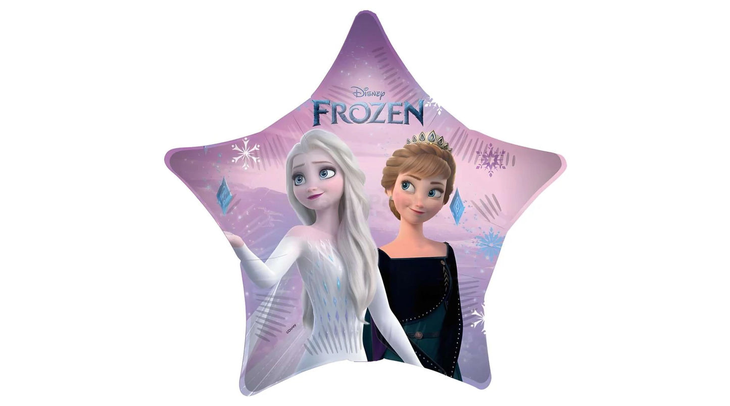 45 cm-es Frozen csillag alakú fólia lufi