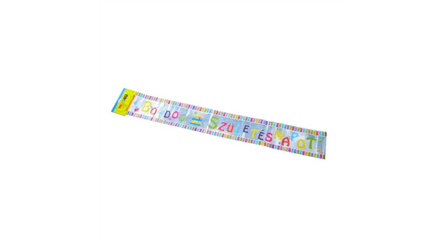 Boldog születésnapot fólia felirat