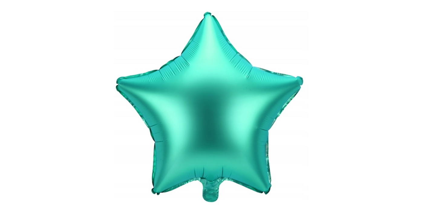 45 cm-es Zöld csillag alakú