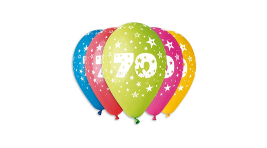 Számos 70 mintás gumi lufi