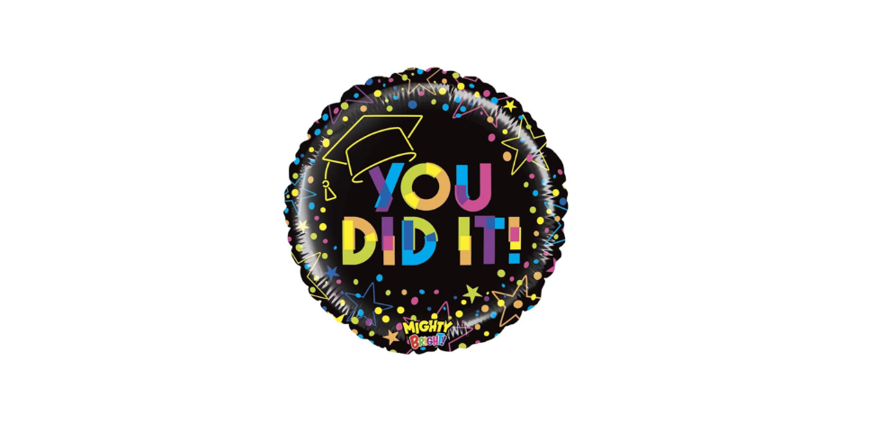 45 cm Neon fekete you did it