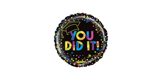 45 cm Neon fekete you did it