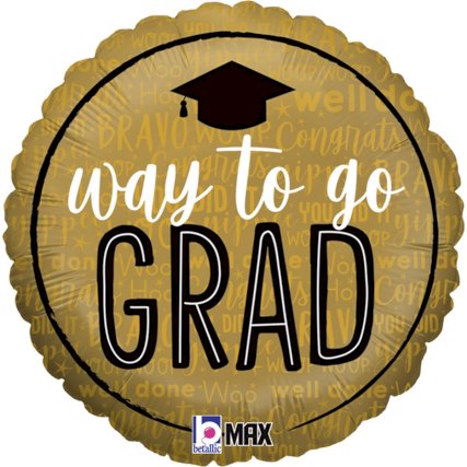 45 cm Way to go GRAD