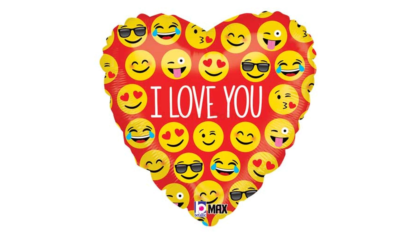 I LOVE YOU emojis