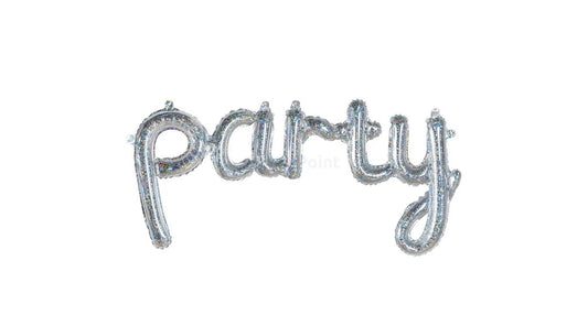 80 cm-es Party felirat fólia lufi