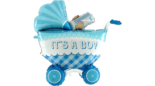 It's a boy Kék babakocsi