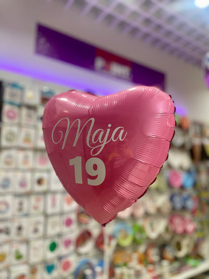 Egyedi Felirat Fólia Lufira