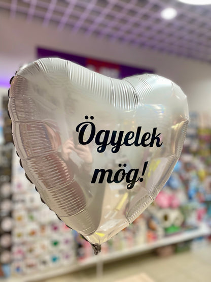 Egyedi Felirat Fólia Lufira