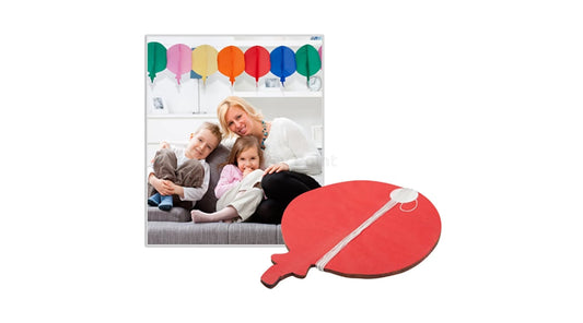 Lufis papír girland