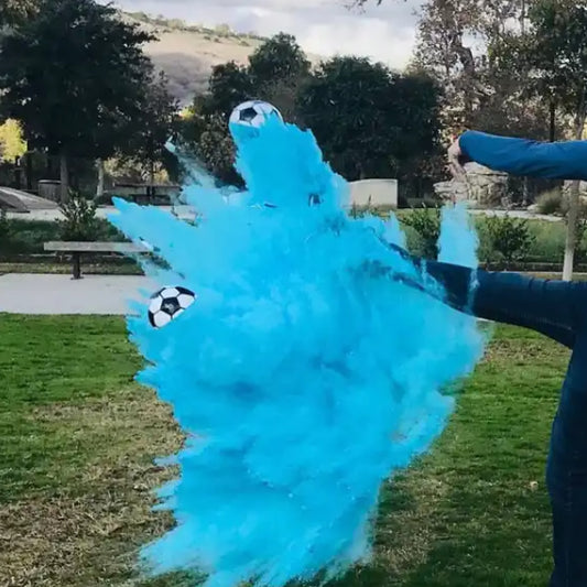 Babaváró foci labda -kék