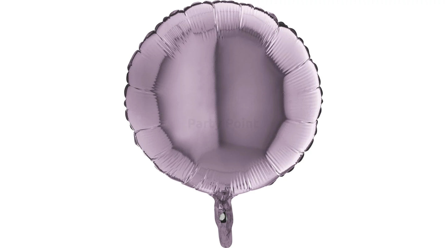 45 cm-es Világos lila kör alakú