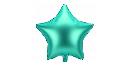 45 cm-es Zöld csillag alakú